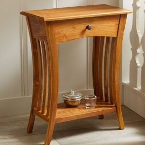 Nouveau Teak Console Table